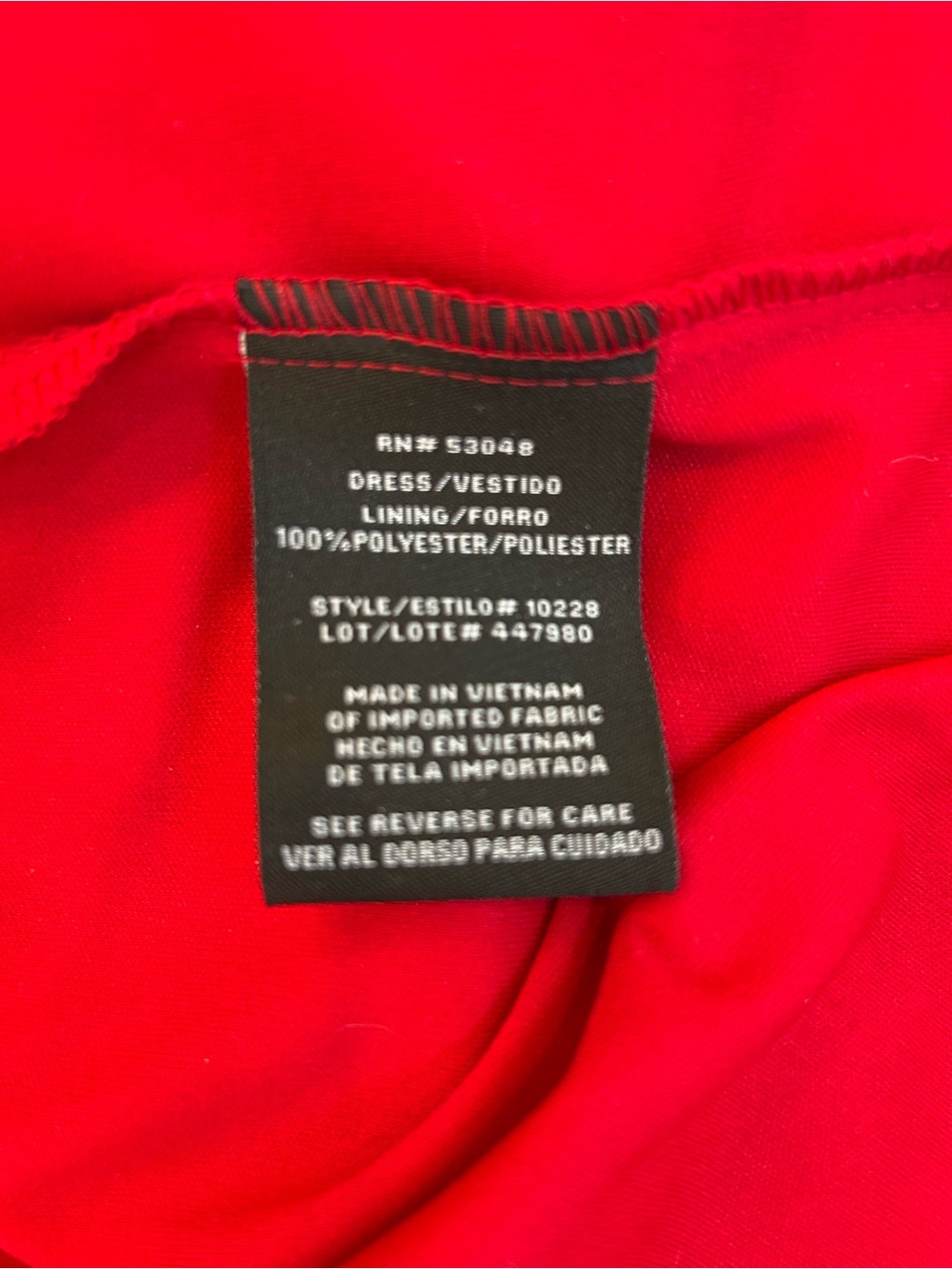 Morgan & Co. Red Ruffle Maxi Dress - Picture 7 of 7